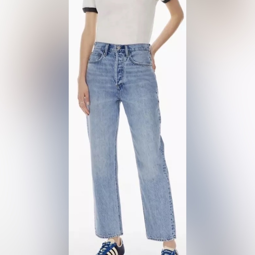 Denim Forum The Joni High Rise Loose  Jeans sz 31